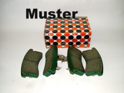 Brake pads front Materia